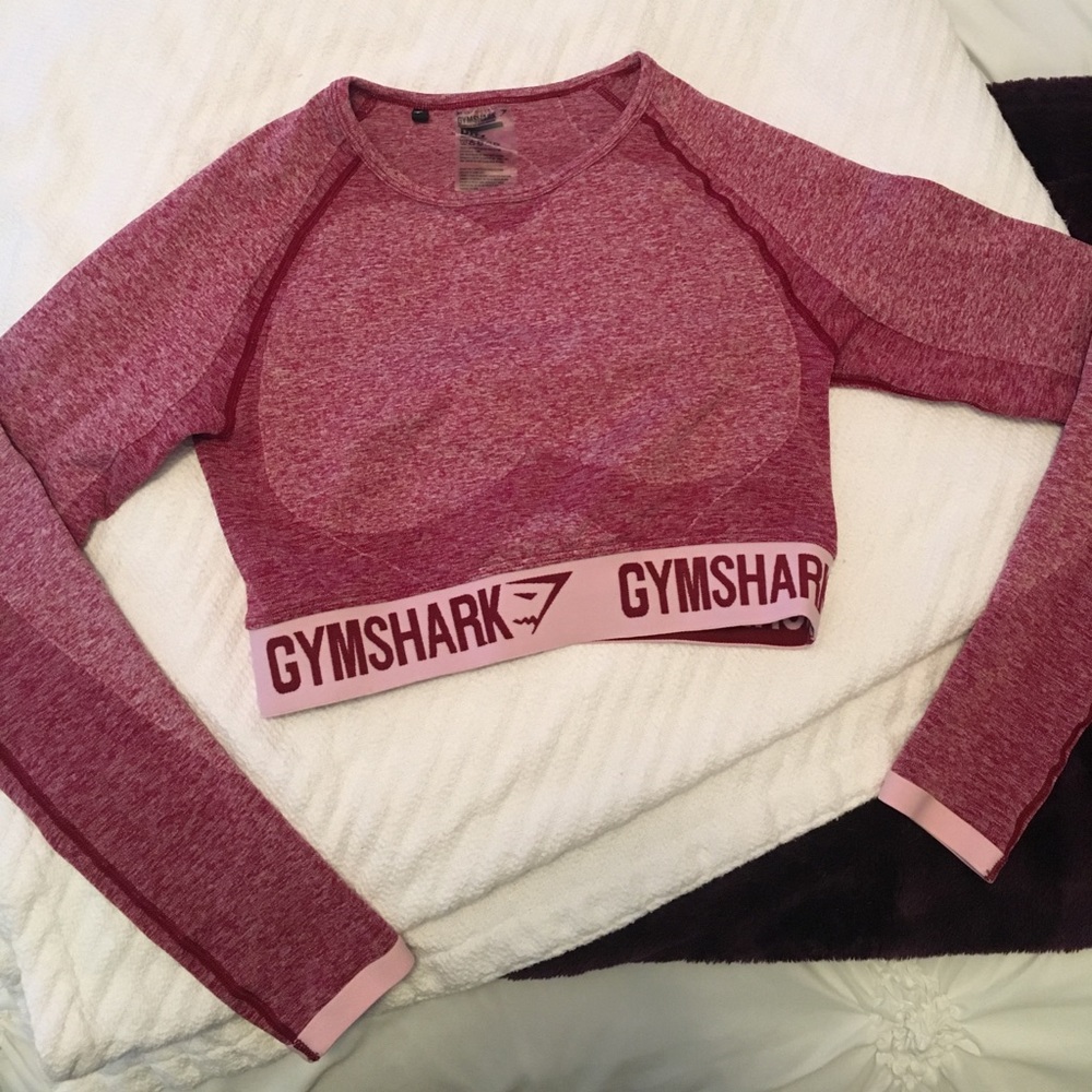 Gymshark flex longsleeve crop top